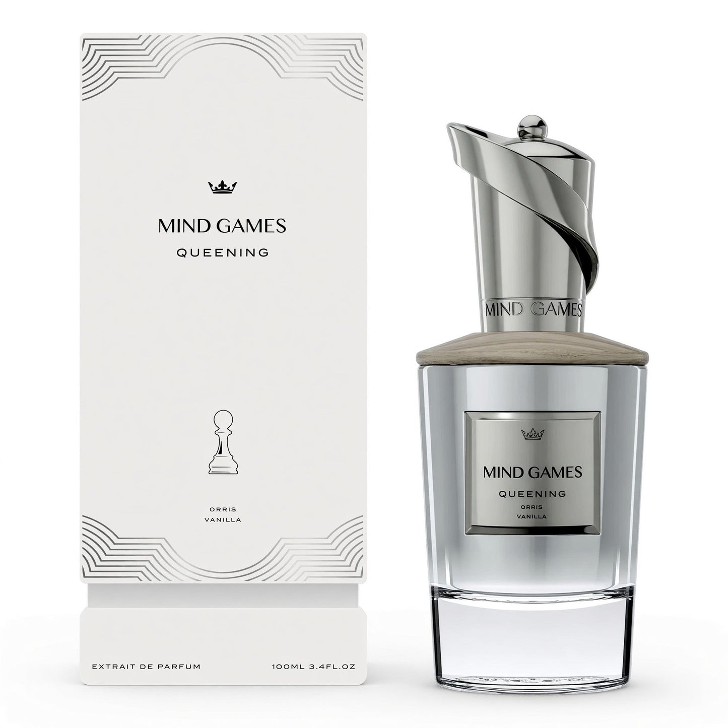 Queening by Mind Games, 3.4 oz Extrait de Parfum for Unisex